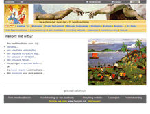 Tablet Screenshot of beeldmeditaties.nl